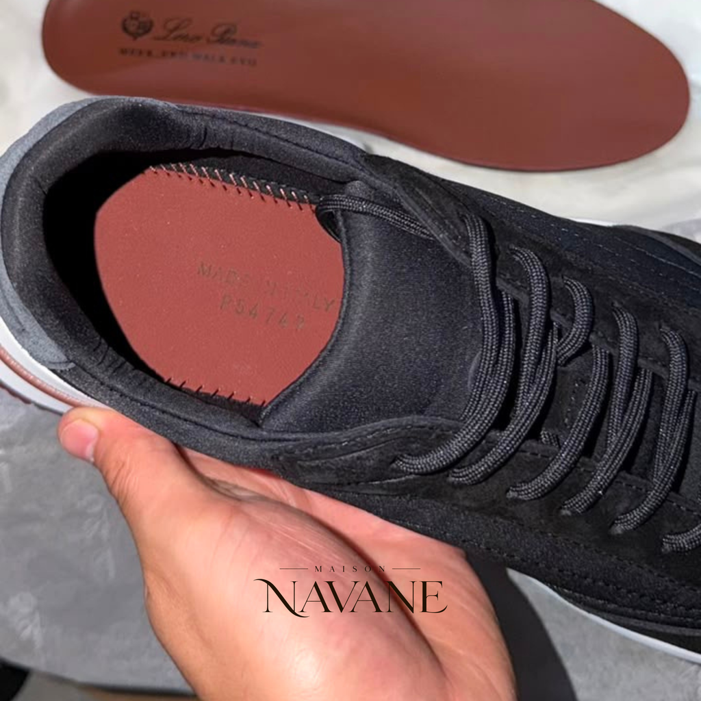 L.P LA SNEAKER MODULAR WALK — TOILE TECHNIQUE & VEAU VELOURS