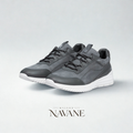 S.R LA SNEAKER RUNNER — VEAU VELOURS & CUIR MAT