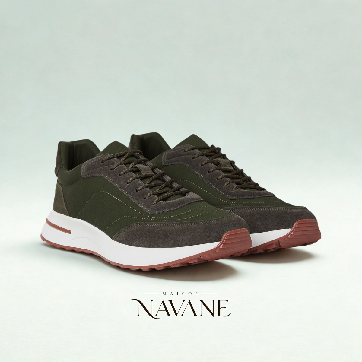 L.P LA SNEAKER MODULAR WALK — TOILE TECHNIQUE & VEAU VELOURS