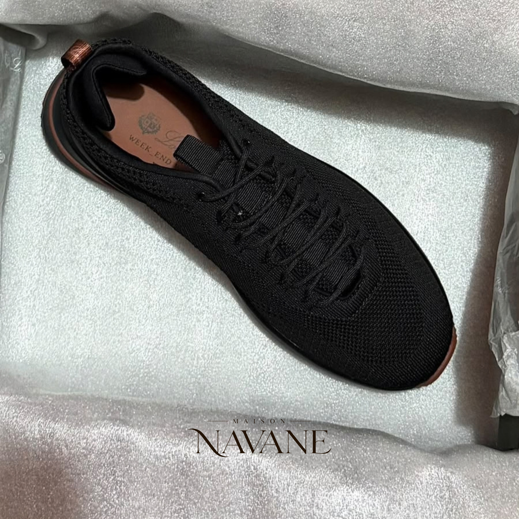 L.P LA SNEAKER MODULAR WALK — MAILLE TECHNIQUE & VEAU VELOURS