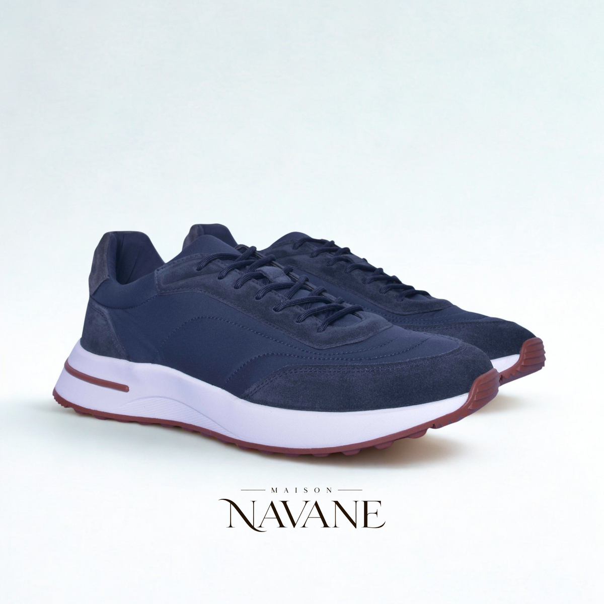 L.P LA SNEAKER MODULAR WALK — TOILE TECHNIQUE & VEAU VELOURS