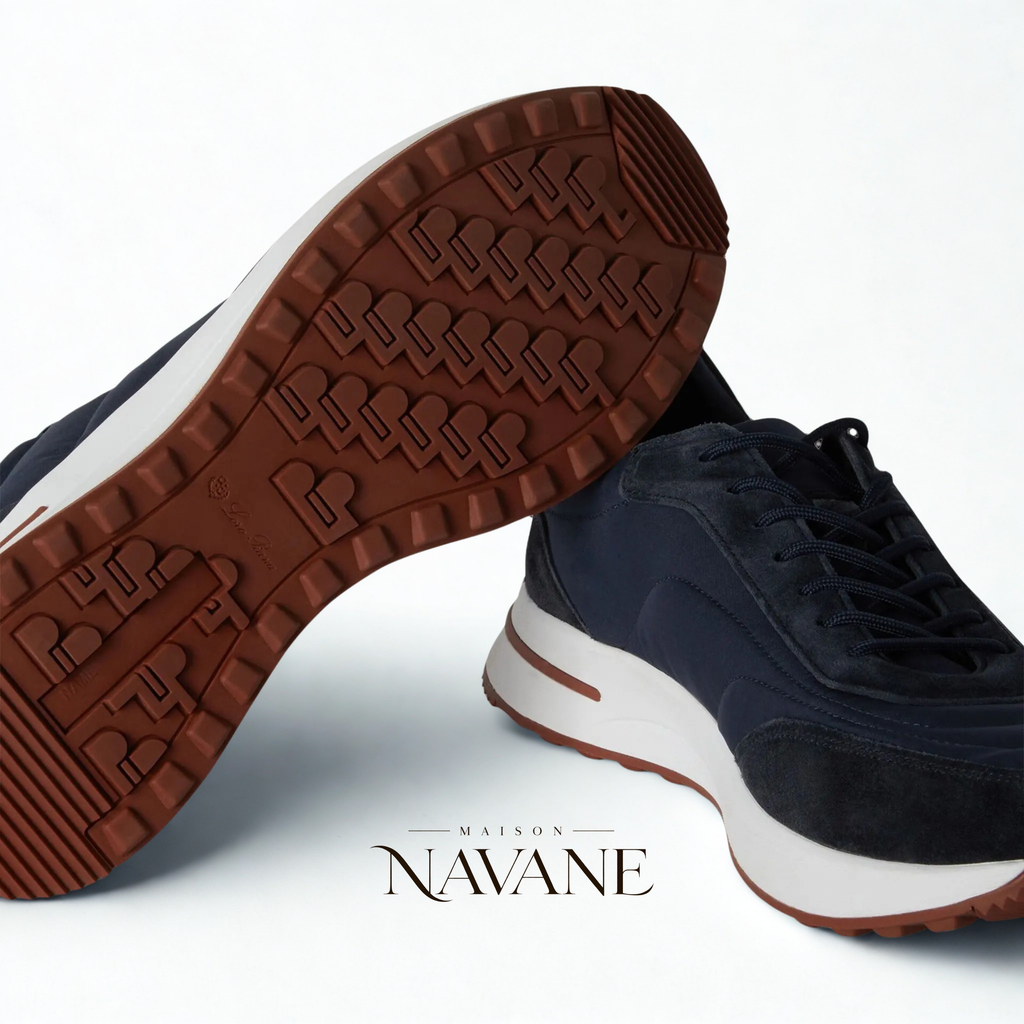 L.P LA SNEAKER MODULAR WALK — TOILE TECHNIQUE & VEAU VELOURS